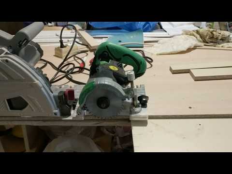 Видео: Распиловка ручным форматником 1