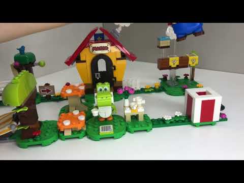 Видео: Обзор Лего Супер Марио Дом Марио и Йоши 71367 Lego Super Mario Mario’s House & Yoshi