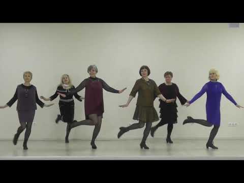 Видео: Чарльстон "Лола" 65+ "Золотой возраст"г.Витебск