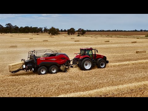 Видео: На демо-версии: тестирование пресс-подборщика Case LB436 HD! Harvest Ep 3