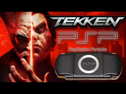 Видео: Tekken на PSP, Namco выжали максимум из PSP на свое время, Tekken dark resurrection PSP обзор