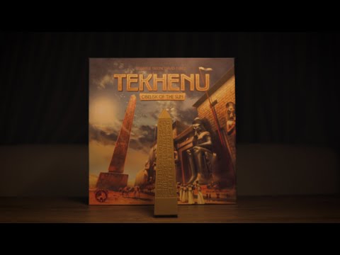 Видео: Tekhenu: Obelisk of the Sun: обзор, распаковка, мнение (Техену: Обелиск Солнца)