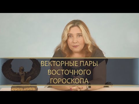 Видео: ВЕКТОРНЫЕ ПАРЫ ВОСТОЧНОГО ГОРОСКОПА