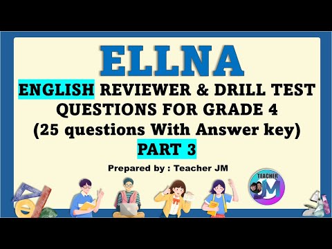 Видео: Вопросы для повторения и тренировки по английскому языку ELLNA ДЛЯ 4 КЛАССА, ЧАСТЬ 3
