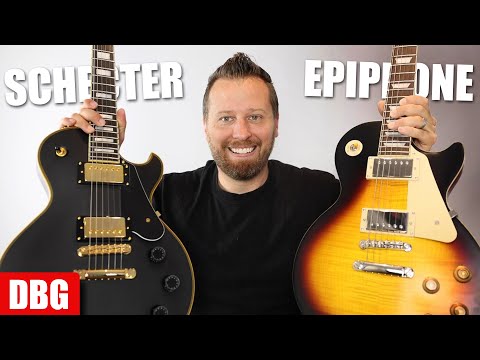 Видео: EPIPHONE против SCHECTER! — Две гитары, которые заставят вас забыть Gibson!!