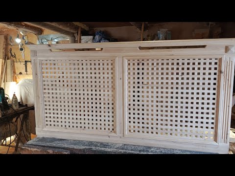 Видео: Деревянная  решётка просто!😱
