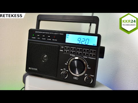 Видео: ТОП за минимальные??? Радиоприёмник RETEKESS TR629 Полный обзор