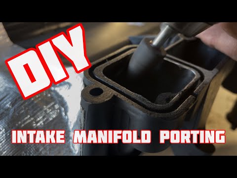 Видео: ПОРТИРОВАНИЕ! ВПУСКНОЙ КОЛЛЕКТОР 6.4 СДЕЛАЙ САМ