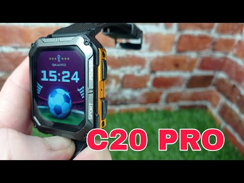 Видео: C20 PRO | ОБЗОР на тактические смарт часы