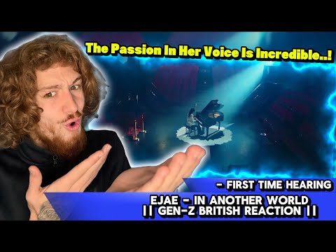 Видео: В её голосе столько эмоций!.. || EJAE - В другом мире || Реакция британцев поколения Z ||