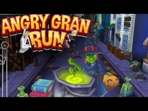 Видео: Это бабушка убежала из больницы в Angry Gran Run