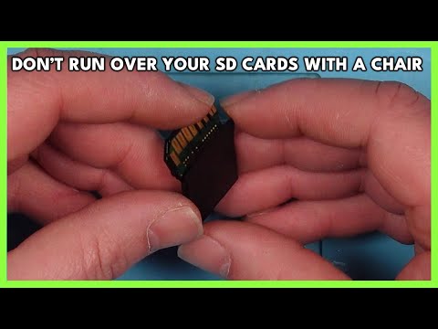 Видео: Восстановление данных с моей сломанной SD-карты