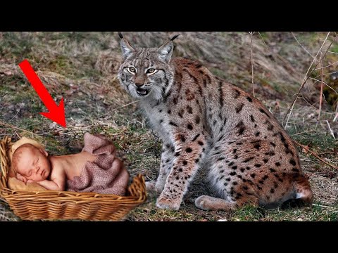 Видео: Рысь нашла в лесу то, что заставило людей вздрогнуть и пойти на отчаянный шаг