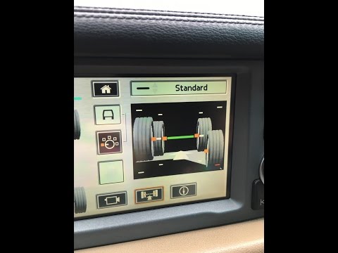 Видео: Ошибка пневмоподвески RANGE ROVER