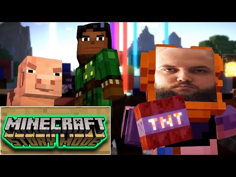 Видео: Бэбэй познает Minecraft: Story Mode (Часть 2)