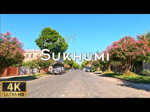 Видео: Sukhumi - The capital and the largest city of the Republic of Abkhazia - 4K, Сухум, Абхазия