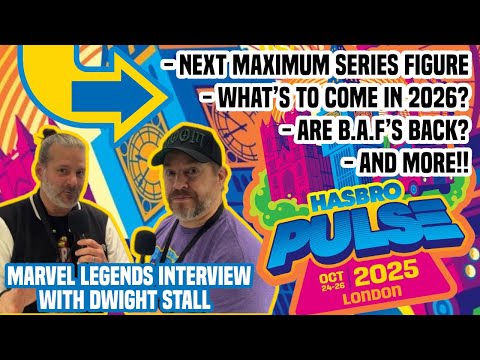 Видео: Что дальше: 2026 год и серия Maximum — интервью с Дуайтом Столлом на MCM London 2025 #marvellegends