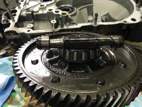 Видео: дефектовка пальца сателлитов без разбора