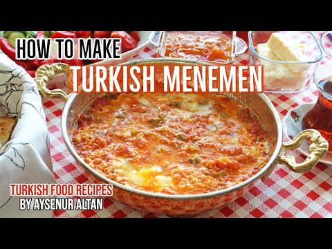 Видео: Как приготовить менемен (турецкое блюдо из яиц с сыром и томатным соусом)