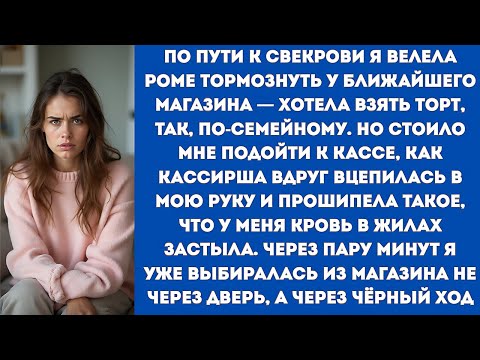Видео: По пути к свекрови я велела Роме тормознуть у ближайшего магазина — хотела взять торт...