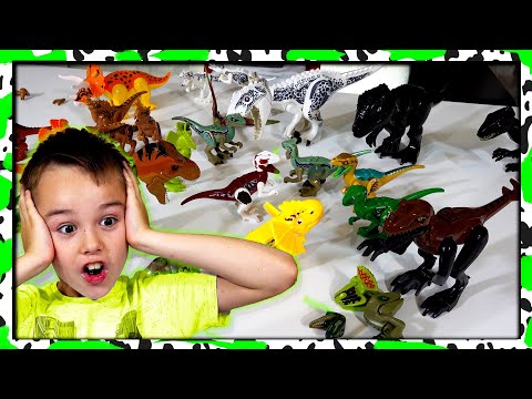 Видео: ЛЕГО ДИНОЗАВРЫ моя КРУТАЯ коллекция