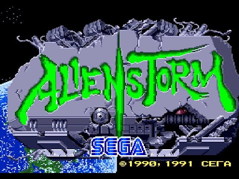Видео: Alien Storm (No Damage) Playthrough (Sega) / Прохождение (Без Повреждений)