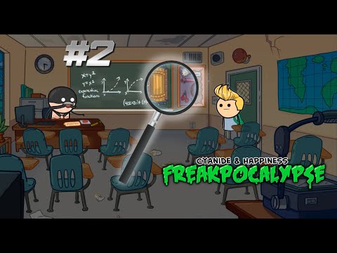 Видео: Freakpocalypse на ПК ➜ ЧТО СКРЫВАЕТ УЧИТЕЛЬ МАТЕМАТИКИ? ➜ Прохождение #2