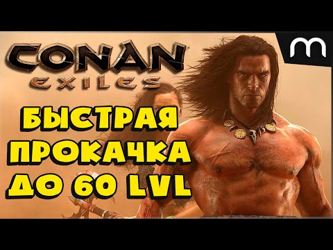 Видео: БЫСТРЫЙ СТАРТ ДО 60 УРОВНЯ Conan Exiles ПРОКАЧКА УРОВНЯ