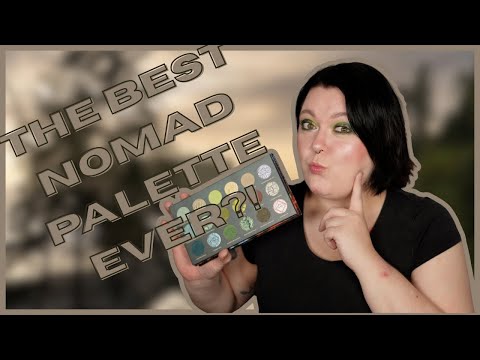 Видео: Nomad Cosmetics превращается в Twilight?! - Тестирование палетки Pacific North West!