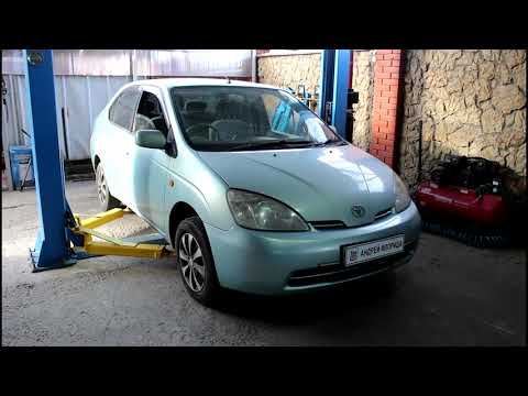 Видео: Замена подшипника передней ступицы на Toyota Prius NHW11  1,5  Тойота Приус 2000 года