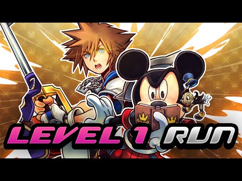 Видео: Как я прошёл Kingdom Hearts Recode на первом уровне