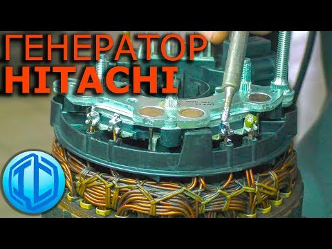 Видео: Nissan Patrol Пропала зарядка! Ремонт генератора HITACHI