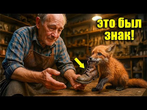 Видео: ИСТОЩЁННЫЙ ЛИСЁНОК ПРИНЁС БОТИНОК… НО ТО, ЧТО ОН СДЕЛАЛ, ПОТРЯСЛО СТАРИКА!