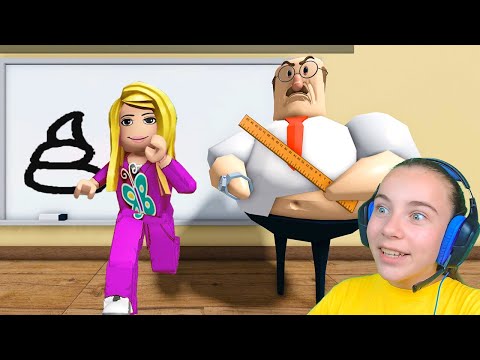 Видео: ПОБЕГ ИЗ ШКОЛЫ в ROBLOX!