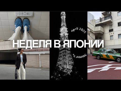 Видео: неделя в Токио  | путешествие с мамой по Японии | лучшие районы Токио