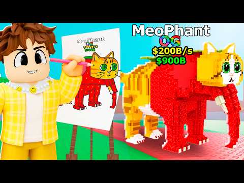 Видео: Нарисуй БРЕЙНРОТА за $1/s, $1М/s, $100B/s и ОН ПОЯВИТСЯ в Steal a Brainrot ROBLOX!