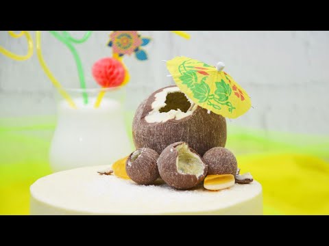 Видео: 🥥 ШОКОЛАДНЫЕ КОКОСЫ: Идеальный декор из темперированного шоколада! 🍫