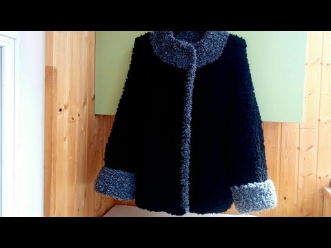 Видео: Шубка спицами из пряжи Фурлана от Ализе