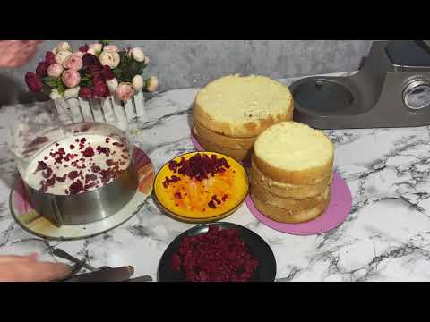 Видео: 😍Ең оңай әрі ең арзан той торты.Самый простой и красивый свадебный  торт🤩👍