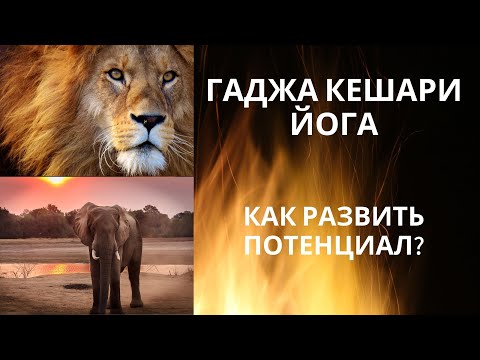 Видео: Гаджа Кешари Йога. Как развить потенциал?