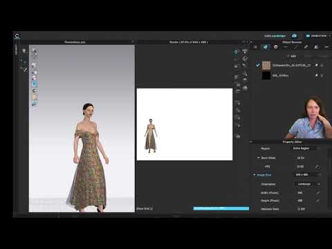 Видео: Как создать и сохранить видео в CLO — Высококачественный рендеринг — Вариант 3