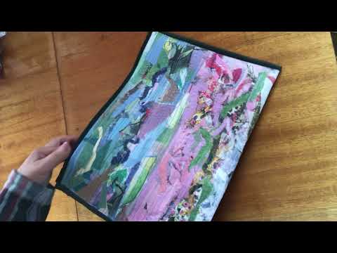 Видео: Из пиццы - удобная папка для документов . Сошьёт и новичок