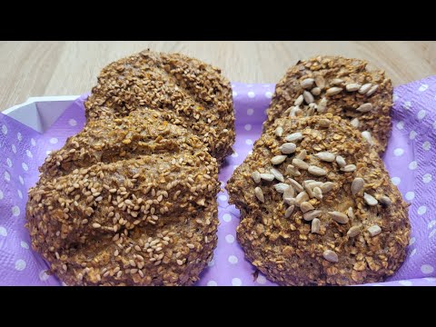 Видео: Булочки для диабетиков2 типа на завтрак.