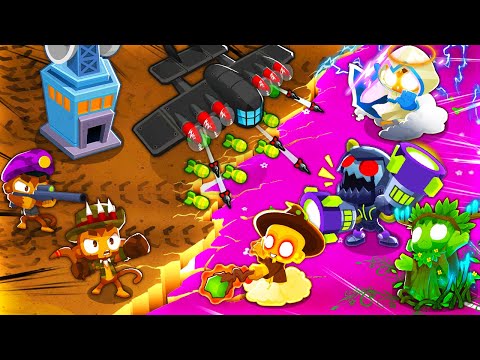 Видео: Фэнтезийные против реальных башен в BTD 6!