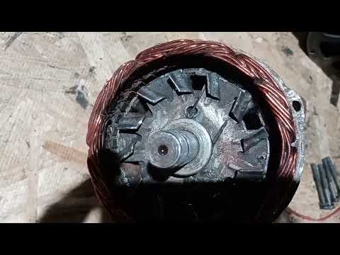 Видео: ветряк из автомобильного генератора десятки на магнитах без перемотки