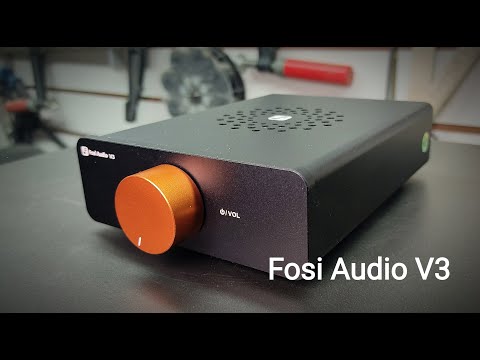 Видео: Усилитель от Fosi Audio V3  маленький да удаленький!