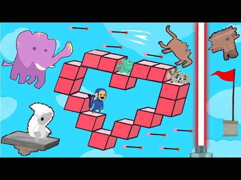 Видео: ИМ БЫЛО БОЛЬНО И СМЕШНО ОДНОВРЕМЕННО! - Ultimate Chicken Horse!