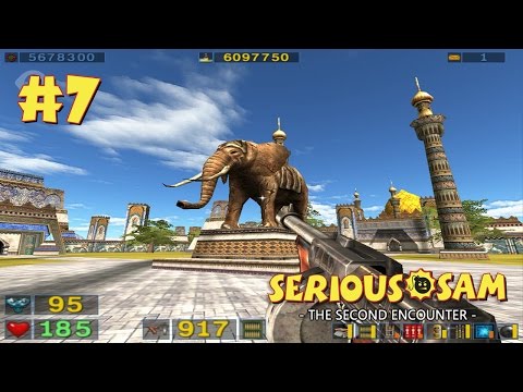 Видео: Serious Sam: The Second Encounter прохождение игры - Уровень 7: Атриум Слонов (All Secrets Found)