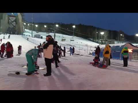 Видео: Лыжная база Бобровый лог, Красноярск