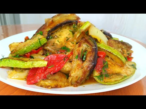 Видео: Баклажаны с Кабачками Вкуснее мяса! Лучший Армянский Рецепт САТЕ из Овощей!